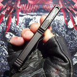 Phantom OTF Knife D2 Automatic Switchblade CNC Highest Quality Delta Force - Double Edge Spartan