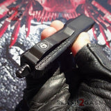 S2G Tactical Knives Phantom OTF Knife D2 Automatic Switchblade - Double Edge Spartan CNC Highest Quality