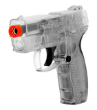 Red Jacket CO2 Airsoft Battle Pistol 380 FPS Licensed BB Gun - Clear