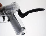 Red Jacket CO2 Airsoft Battle Pistol 380 FPS Licensed BB Gun - Clear