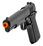 RED JACKET Airsoft Pistol 1911 Handgun Set w/ Gel Target Pack