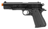 RED JACKET Airsoft Pistol 1911 Handgun Set w/ Gel Target Pack