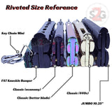 Cheap Butterfly Knives For Sale! Classic 7 Hole 440c Premium Steel Balisong w/ Rivets Flip Knife - 6 colors