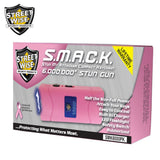 Streetwise Mini Keychain Stun Gun Flashlight Pink SMACK 6,000,000 Volt