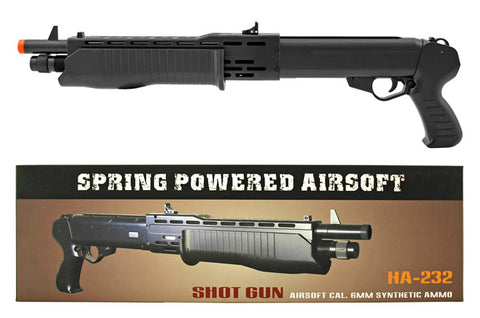 SPAS Airsoft Shotgun Pump Action HFC Spring Powered HA232