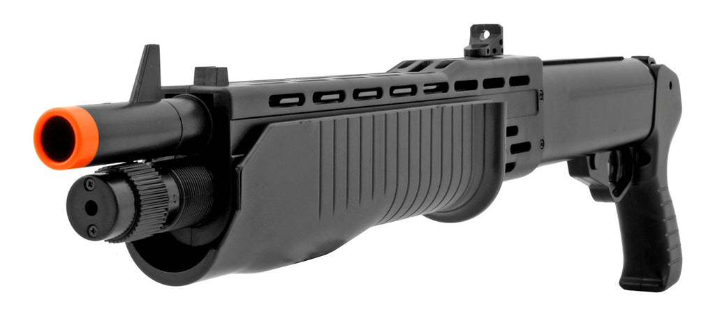 Réplique airsoft Fusil à pompe Franchi SPAS-12 - projection 3 billes à Réplique airsoft Fusil à pompe Franchi SPAS-12 - projection 3 billes à