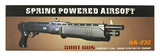 SPAS Airsoft Shotgun Pump Action HFC Spring Powered HA232