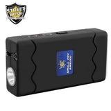 Small Fry 8,800,000 Black Powerful Mini Stun Gun Flashlight Rechargeable