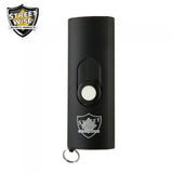 Streetwise Micro USB Slider Mini Keychain STUN GUN Rechargeable - Black