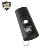 Streetwise Micro USB Slider Mini Keychain STUN GUN Rechargeable - Black