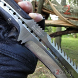 Scorpion Kukri Machete Knife G10 w/ Spikes & Sheath 9Cr18MoV - slash2gash S2G
