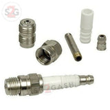 Spark Plug Pipe One Hitter with Hidden Stash - Smoking Pipe