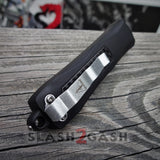 Delta Force OTF Knife 7" Small Spartan w/ Carbon Fiber - 4 Blade Options D/A Automatic Switchblade Knives