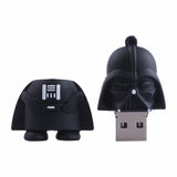 Star Wars Cartoon Darth Vader USB Flash Drive 2.0 Rubber Memory Stick 16gb