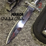 Automatic Switchblade Knives Buffalo Horn Swing Guard Italian Style 9 Inch Italy Swinguard Stiletto Knife