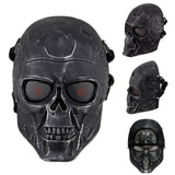 Terminator Tactical Mask Airsoft Wargame Paintball Scary Full Face Skull Mask