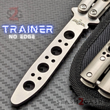 TheONE Butterfly Knife w/ Bushings TITANIUM Balisong - 4X series (clone)