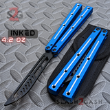 TheONE Channel Balisong KRAKEN clone w/ Black Hardware - Trainer INKED