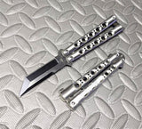TheONE Butterfly Knife Small 7" Channel Balisong w/ Clip - 31 (clone)