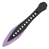 6" Ninja Throwing Knives with Sheath 6 PC Set - Asst. Colors