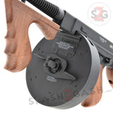Thompson 1928 Chicago Typewriter Full Metal SMG Sub Machine Tommy Gun AEG Airsoft Rifle