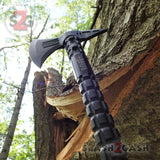 USMC Marines Elite Tactical Tomahawk Throwing Axe w/ Survival Kit M-X001 Officially Licensed Slash2Gash S2G