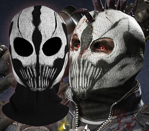 Vampire Demon 2 Styles Ghost Skull Balaclava Motorcycle Costume Airsoft Tactical Face Mask