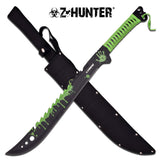 25" FULL TANG Tactical Survival Zombie MACHETE Eradicator w/ Sheath