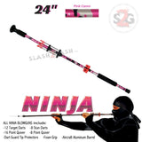Ninja Blowguns w/ 20 Darts .40 Cal Avenger - 24" Pink Camouflage