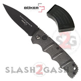 Boker Kalashnikov Automatic Conversion Knife Gun Metal Grey - AUS-8 Drop Point Switchblade AK47 AK74