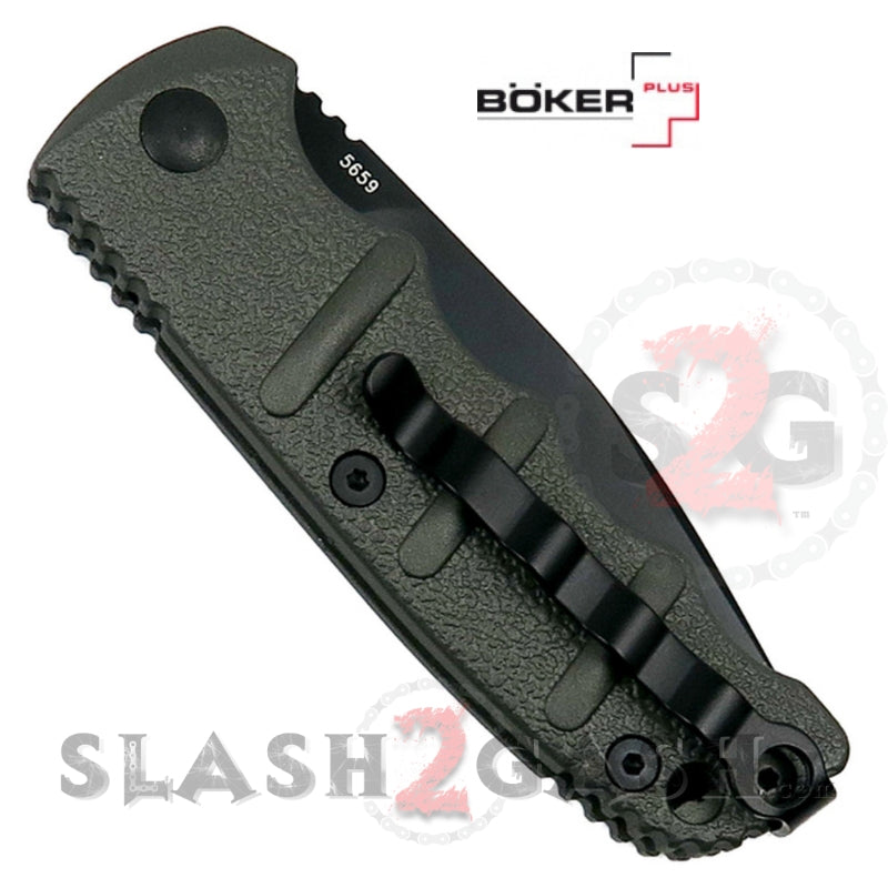 Boker Kalashnikov Mini Auto Knife Gun Metal Grey Small