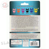 Brutus the Bulldog Self Defense Keychain ABS Knuckles - Teal Light Blue Punchy Puppy Unbreakable