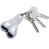 Hot Leathers Chrome Balls Motorcycle Biker Key Chain 4 Colors