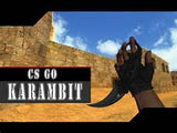 9 colors CSGO Counter Strike KARAMBIT Tactical Claw Neck Knife w/ Sheath
