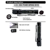 Guard Star 9.8MV Alloy Flashlight StunGun w/ 500 Lumen CREE LED Bulb
