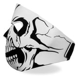 Hot Leathers B/W Skull Neoprene Face Mask