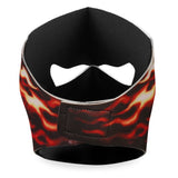 Hot Leathers Smoking Clown Face Mask Neoprene Evil Clown w/ Cigar Head Wear