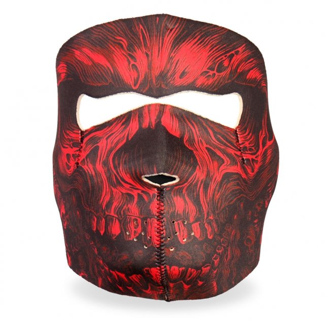 Hot Leathers Red Shredder Skull Neoprene Face Mask – Slash2Gash