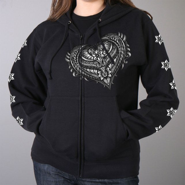 Leather AppliquéZip Up Hooded Sweatshirt Amazon.com: Retro Lazy Style Hoodie for Women Fun Multi
