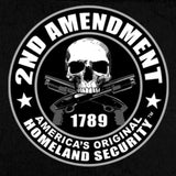Hot Leathers 2nd Amendment Sleeveless Denim Biker Shirt