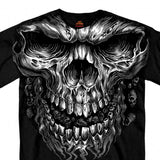 Hot Leathers Shredder Skull Jumbo Print Shirt Custom slash2gash