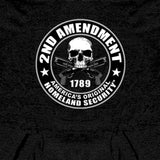 Hot Leathers 2nd Amendment Hooded Sweatshirt Pull Over Hoodie