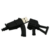 Machine Gun Shaped USB Flash Drive 2.0 Pistol, Rifle, AK, Uzi 16gb / 32gb