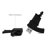 Machine Gun Shaped USB Flash Drive 2.0 Pistol, Rifle, AK, Uzi 16gb / 32gb