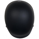 Hot Leathers D.O.T. Flat Black Matte Finish Motorcycle Helmet