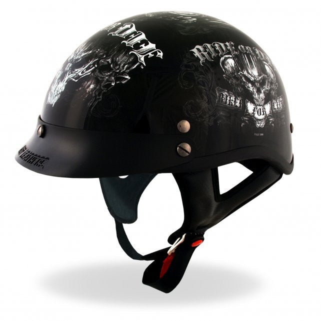 black leather motorcycle helmet Heroine Racer Signature 2.0 Full Face Density EPS Liner Adjustable Nylon Chin Strap with Quick Release Buckle Included Storage Bag Lightweight Helmet Around 2.30 lbs NACA x Blitz full face