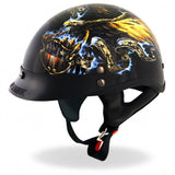 Hot Leathers D.O.T. USA Eagle Glossy Motorcycle Helmet S2G slash2gash.com