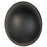 Hot Leathers Turtle Style Matte Black Low Profile Novelty Helmet Dull