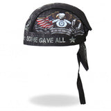 Hot Leathers All Gave Some Headwrap Premium POW Military Biker Du-Rag