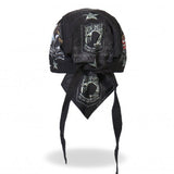 Hot Leathers All Gave Some Headwrap Premium POW Military Biker Du-Rag